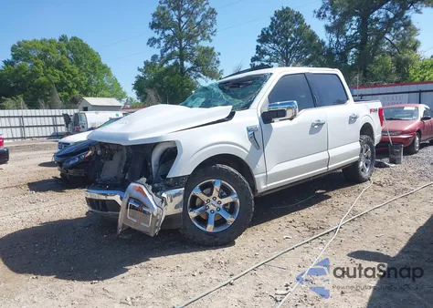 2022 Ford F-150 Lariat из США, поврежденный, VIN 1FTFW1E82NFA61139